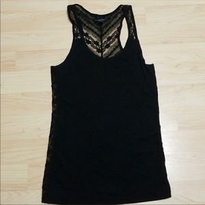 American Eagle lace back tank